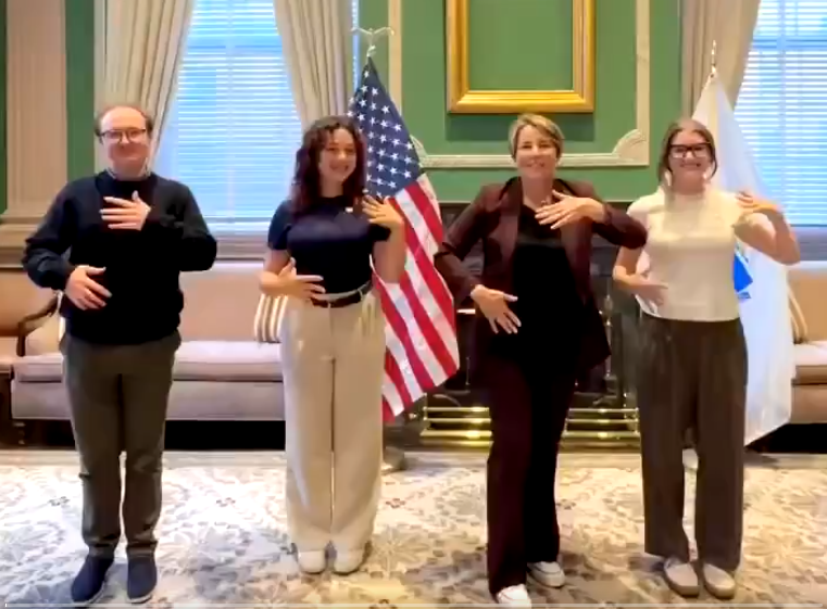 Tell us more about political theater, <a href="/MassGovernor/">Governor Maura Healey</a>.