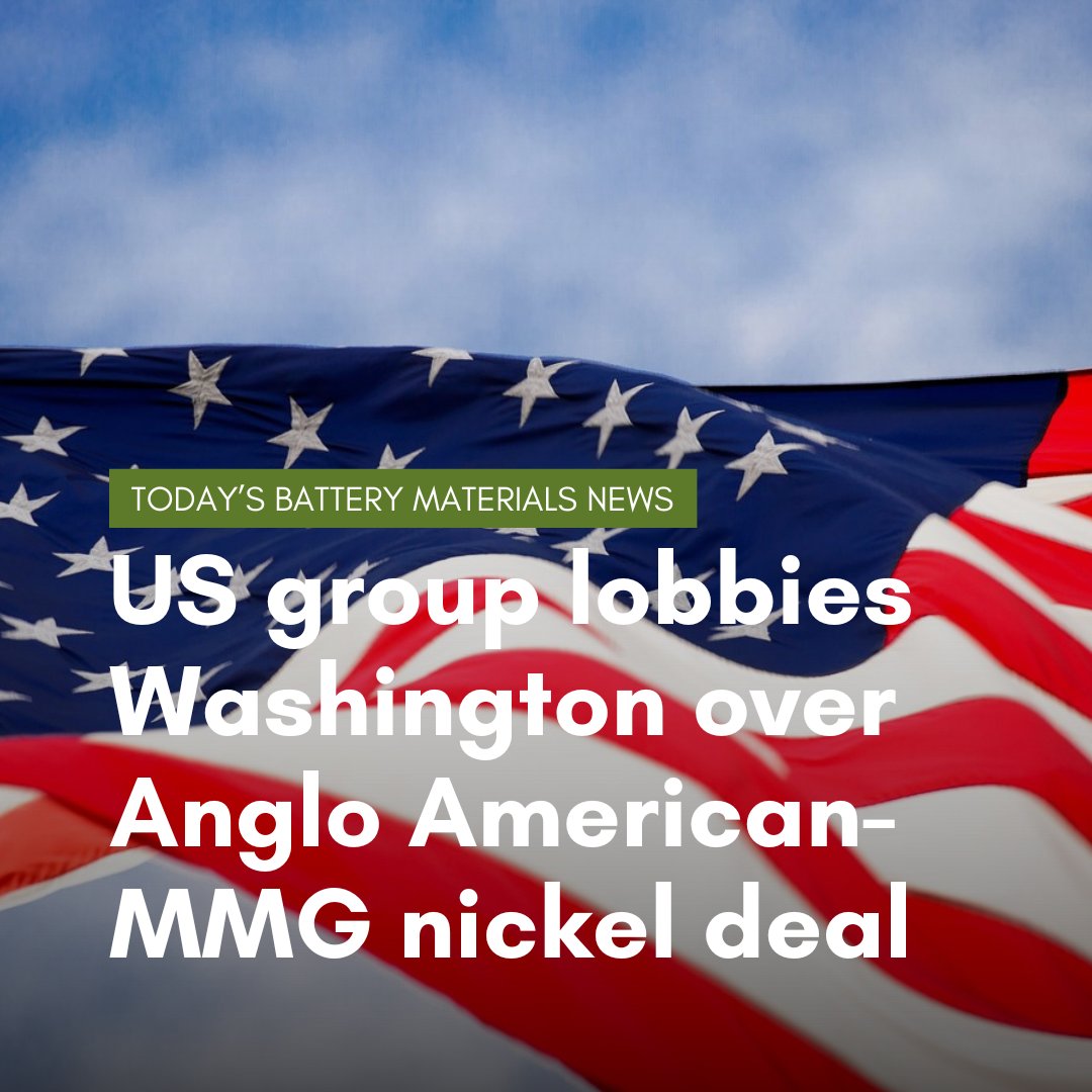 A #US-based association is claiming that MMG’s acquisition of Anglo American’s #nickel assets in #Brazil will exacerbate vulnerabilities in the mineral’s supply chain.

Read more on Kallanish #batterymaterials news👇
kallanish.com/en/news/batter…