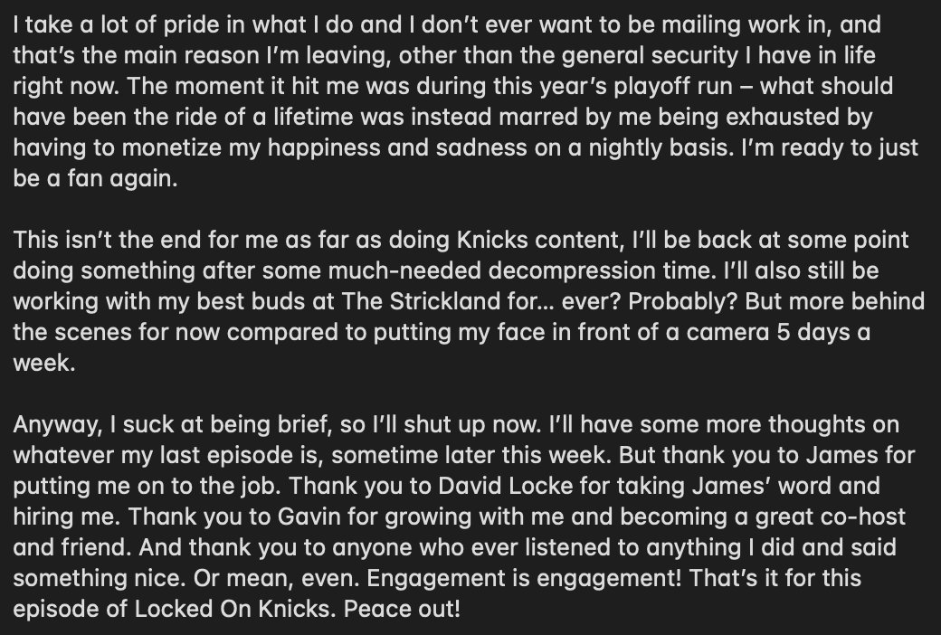 BREAKING: Podcast host dusts off long-abandoned Twitter account