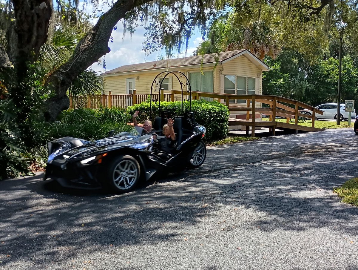 SunFound's tweet image. ☀ A heartfelt shoutout to the incredible @AmericanLegion Auxiliary Post 34, Haines City, FL , Riders! We are beyond grateful for their kindness and generosity in donating an incredible $3,500 to the Sunshine Foundation Dream Village, to help grant dreams!