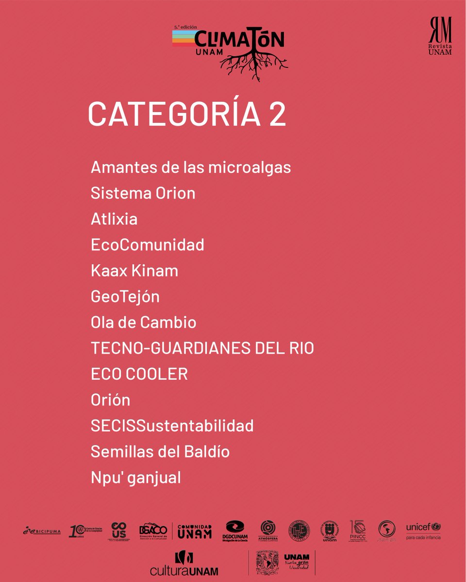 Climaton UNAM tweet media