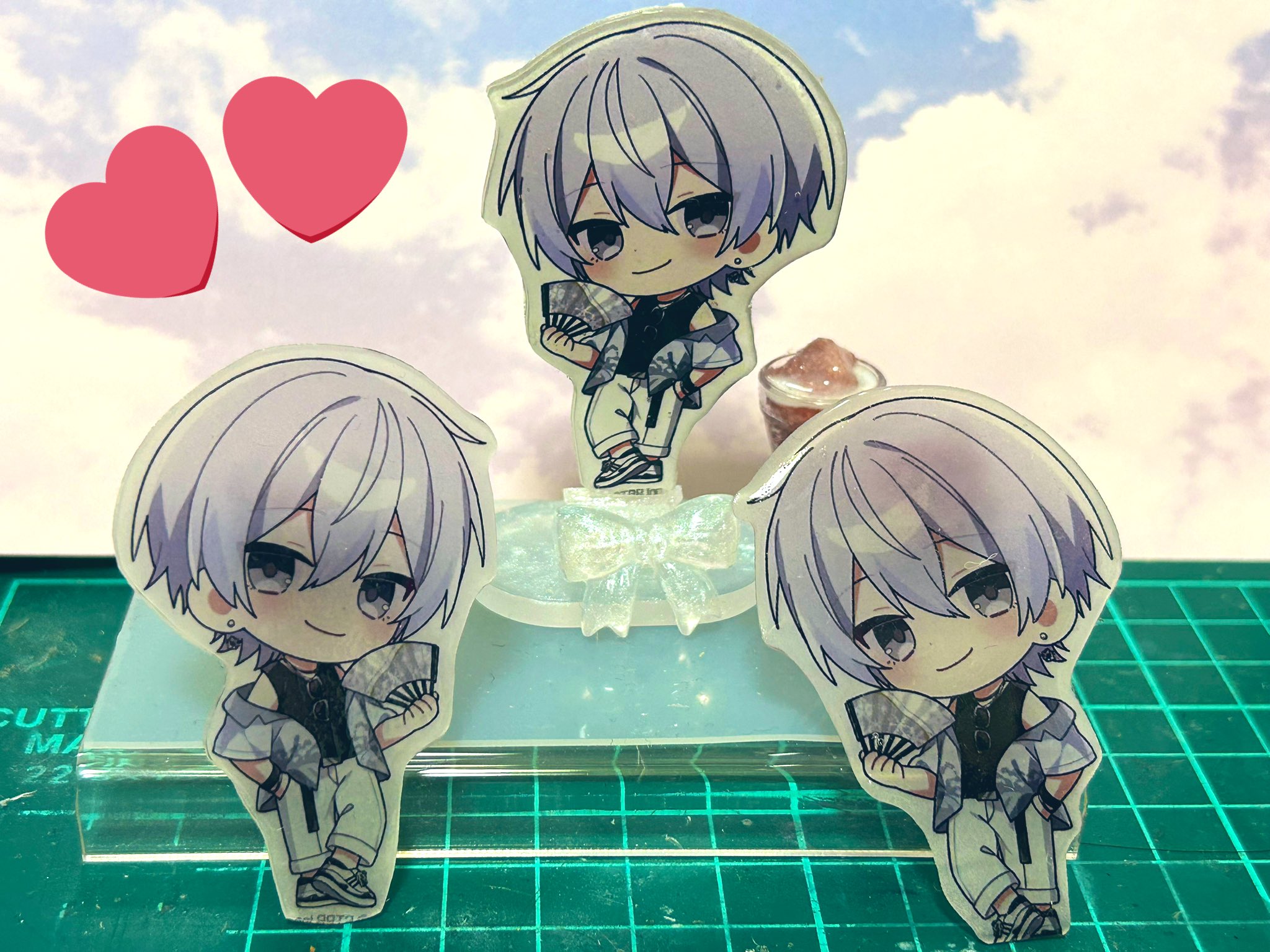 にしき すにすて アクスタ アクリルスタンド にしきくん アクリルスタンド アクスタ にしきくん 雪白 にしき - メルカリ
