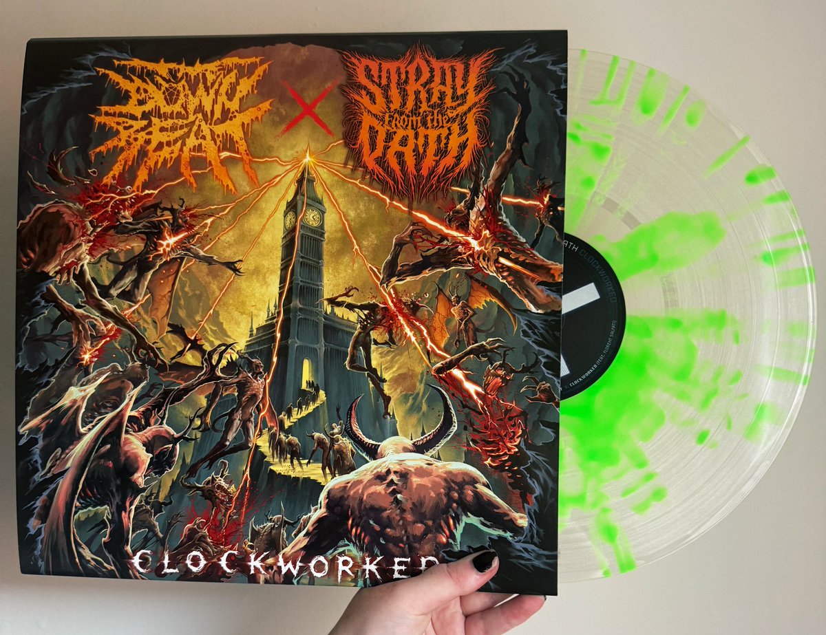 alternate cover of clockworked arrived today 

<a href="/reynlord/">craig reynolds</a> <a href="/strayfromdapath/">Stray From The Path</a>