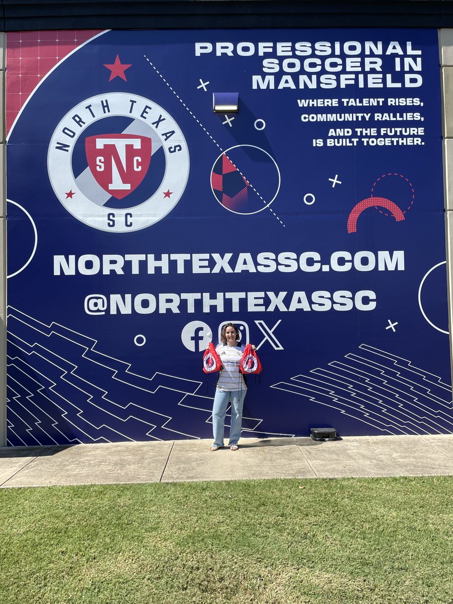 We’re proud to welcome Mansfield resident Randa as the very first season ticket member to choose her seat in our new stadium! 🎟️ 

Thank you for being part of this milestone! Mansfield residents, you have the opportunity to take advantage of this exclusive sale from August 26th