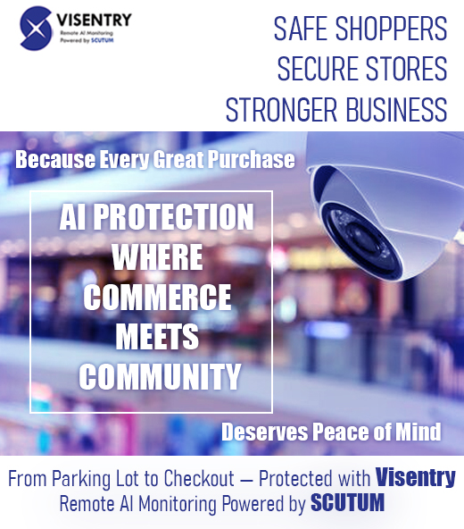 visentry.com
🛍️ Shopping should feel safe, every step of the way.

With Visentry’s AI-powered remote guarding solutions, you don’t just monitor your property, you actively protect it in real time.