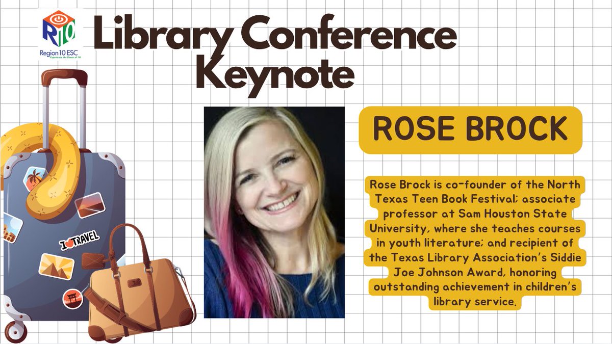 Librarian and Paraprofessional Conference
September 17, 2025
Free for all attendees!!!
Register Now: txr10.escworks.net/catalog/sessio…