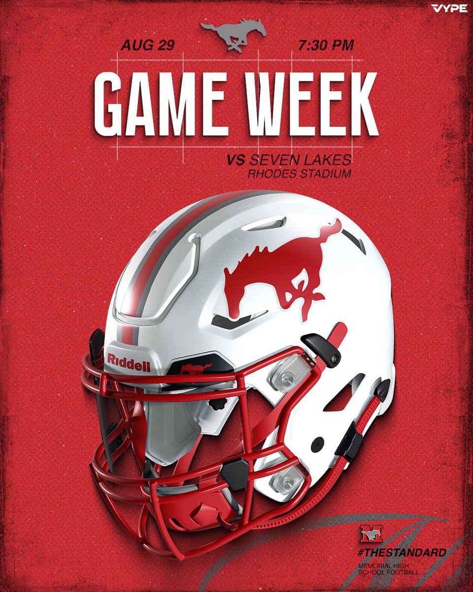 Ladies and gentlemen, it’s what we’ve all been waiting for… it’s a <a href="/MHSFootball25/">Houston Memorial High School Football</a>  #GameWeek focus in #MustangNation #TheStandard