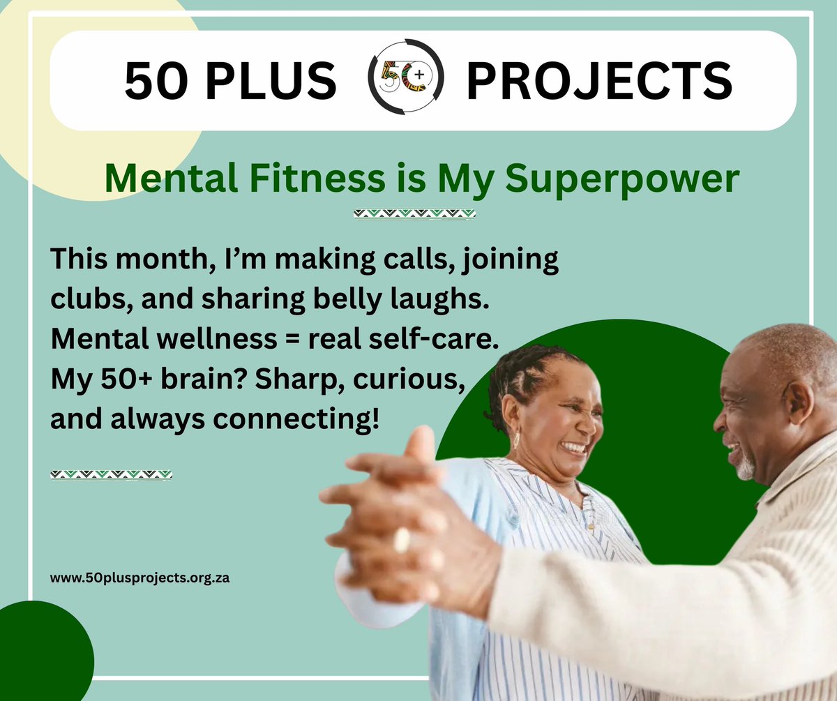 50plusprojects's tweet photo. The #50PlusProjects Community Psychosocial Support Network (#CPSN) is the best place to start as a #50Plus cause the journey isn’t only about survival it’s about #ClosingTheGap too so that you #AgeWithDignity https://t.co/jU97XP9SIV