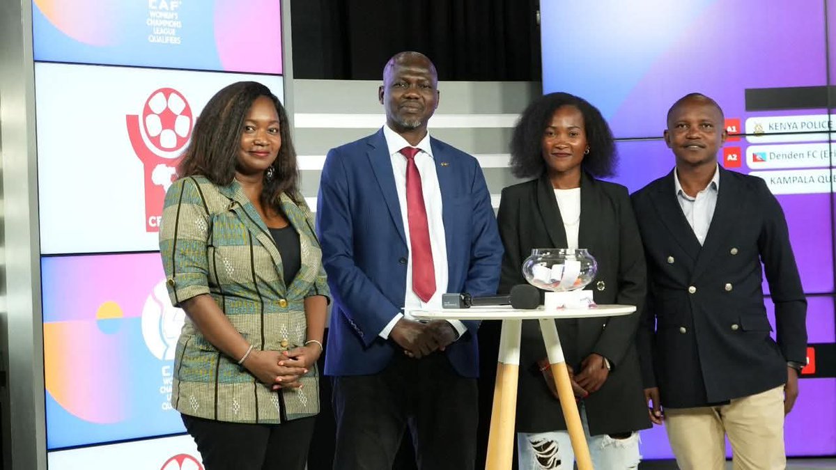 Pleasure to have been part of the CECAFA Women Champions League-CECAFA Region draw. Thanks to Football Kenya Federation, CECAFA and Kerubo Momanyi for the opportunity.

May the best team win. 

#Akida_14 #CECAFAWCLQ