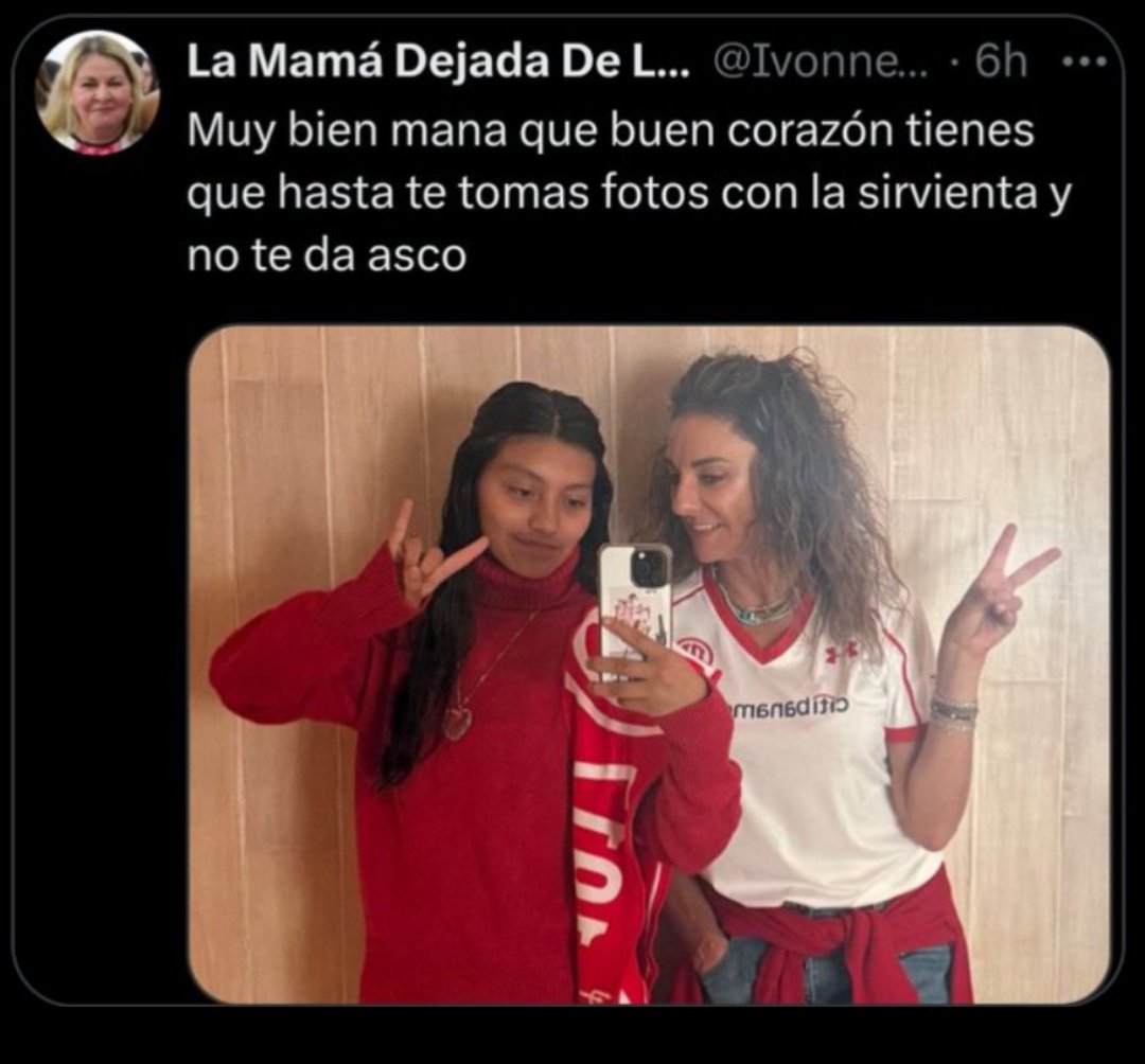 #Chocorrol por favor,empatía con esta ilustre dama,tiene un enorme corazón.