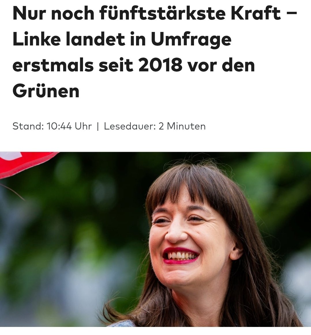 Nächstes Ziel: SPD überholen.