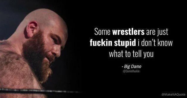 When it comes to some of these wrestler takes on the Raja Jackson incident, this sums it up pretty well