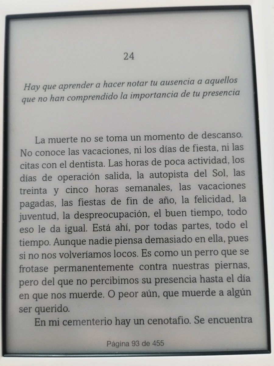 "La muerte no se toma un momento de descanso".

El secreto de las flores. Valérie Perrin.