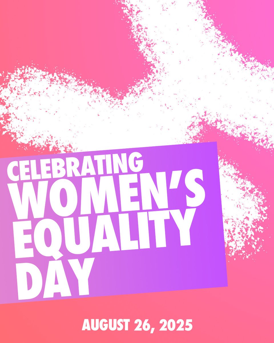 105 years ago, the 19th Amendment became part of the Constitution and American women could finally vote across the country. On Women’s Equality Day, we continue the fight for equality for women in every area of life.