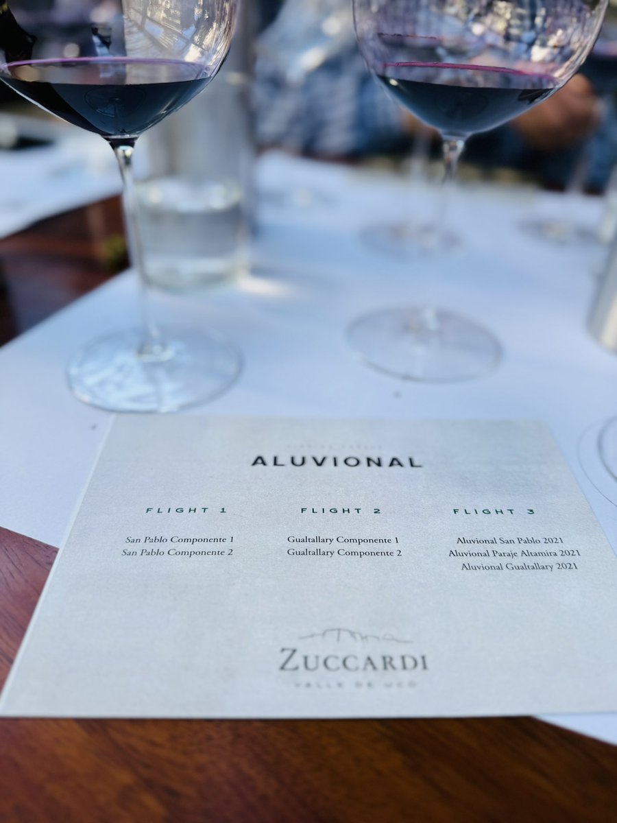 Hoy, aquí y ahora, presentación Zuccardi Aluvional San Pablo 🍷