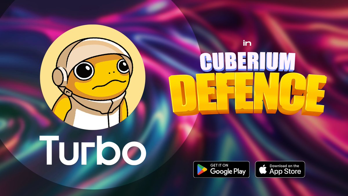 YES, <a href="/TurboToadToken/">Turbo 🐸</a> is officially joining Cuberium Defence!

Their character’s in dev — so soon you’ll be playing as $TURBO in-game asap!

The battlefield is about to get a whole lot more intense.

Who's ready to join $TURBO team? ⚡