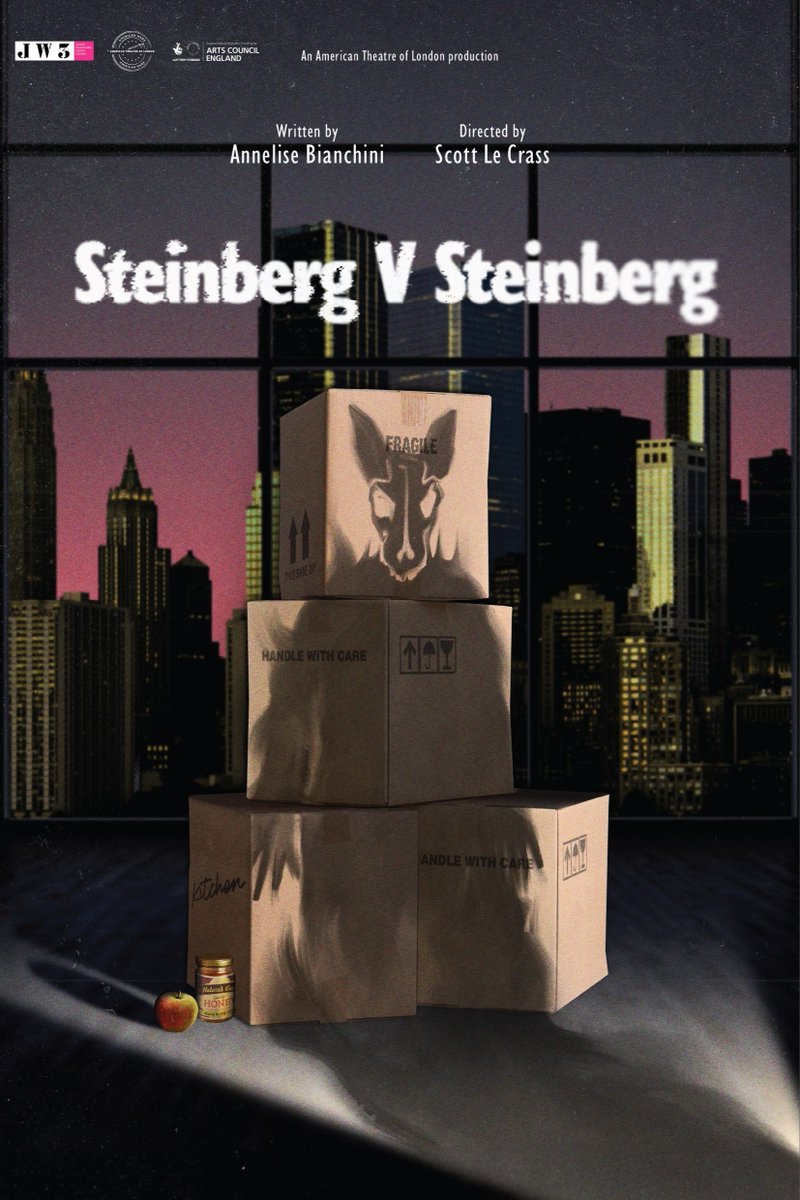Some upto date posts coming your way! Starting with the poster for the R&amp;D of Steinberg V. Steinberg!
Get your tix with the link in our bio!