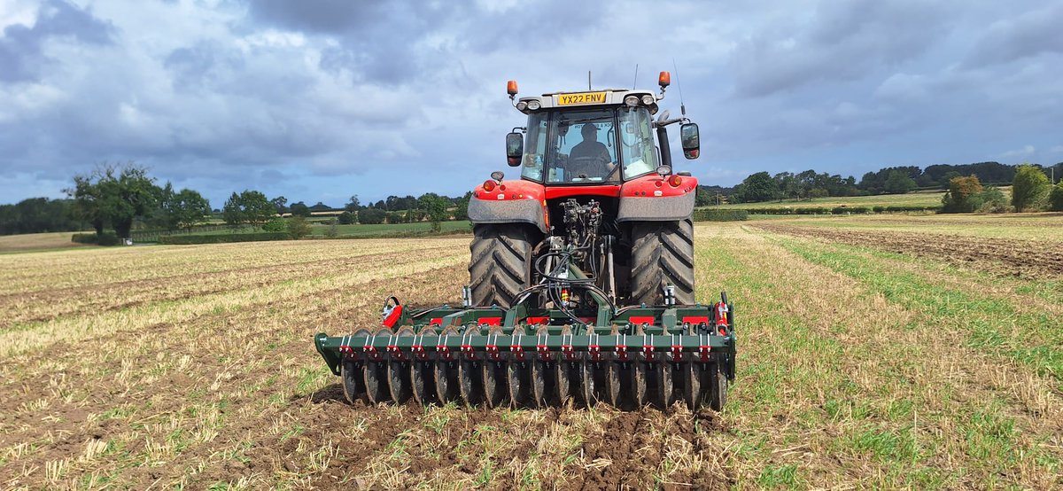 NrhEngineering's tweet photo. How good does this Tremor look?! It's the Quake's smaller sibling, moving the earth more gently without forfeiting any of the strength and durability that our machines are known for. Find out more at https://t.co/InBOkT6yFw #subsoiler #cropestablishment #farming #clubhectare https://t.co/wbfloDXEsB