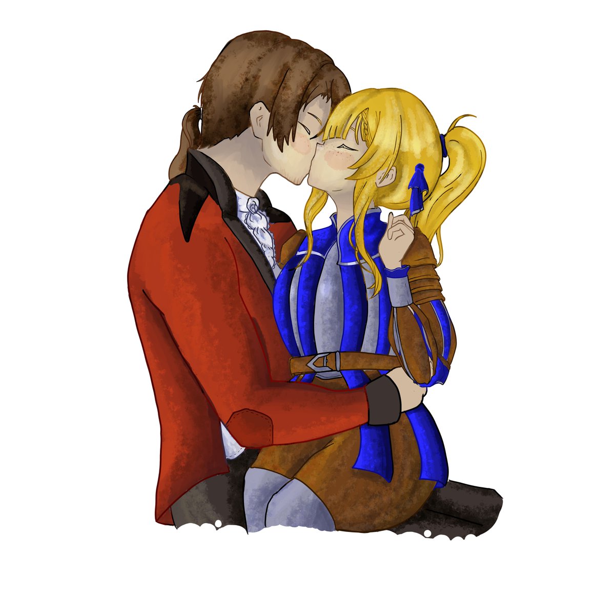 pirate_pluto's tweet image. Daisy drew some fanfiction of her own, I hope no one ever finds out.  #Osrpblackwell #OSRP #OSRPart