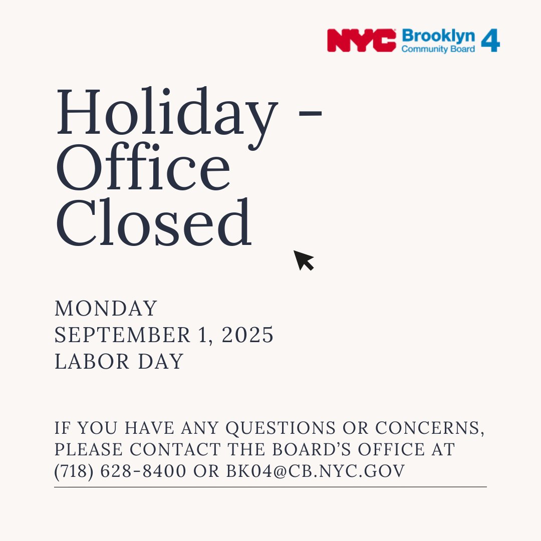 Brooklyn Community Board 4 tweet media