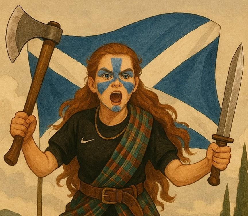 bulletbh1974's tweet image. Joan of Axe!