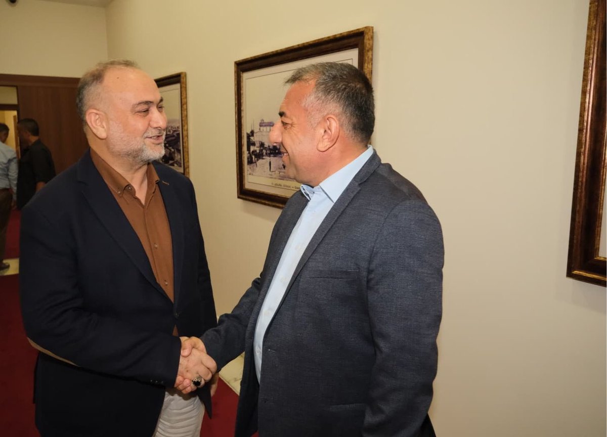 Adana İl Müftümüz Sayın Mehmet Taşçı’yı belediyemizde ağırladık.

Nazik ziyaretleri için Sayın Müftümüze teşekkür ederim.