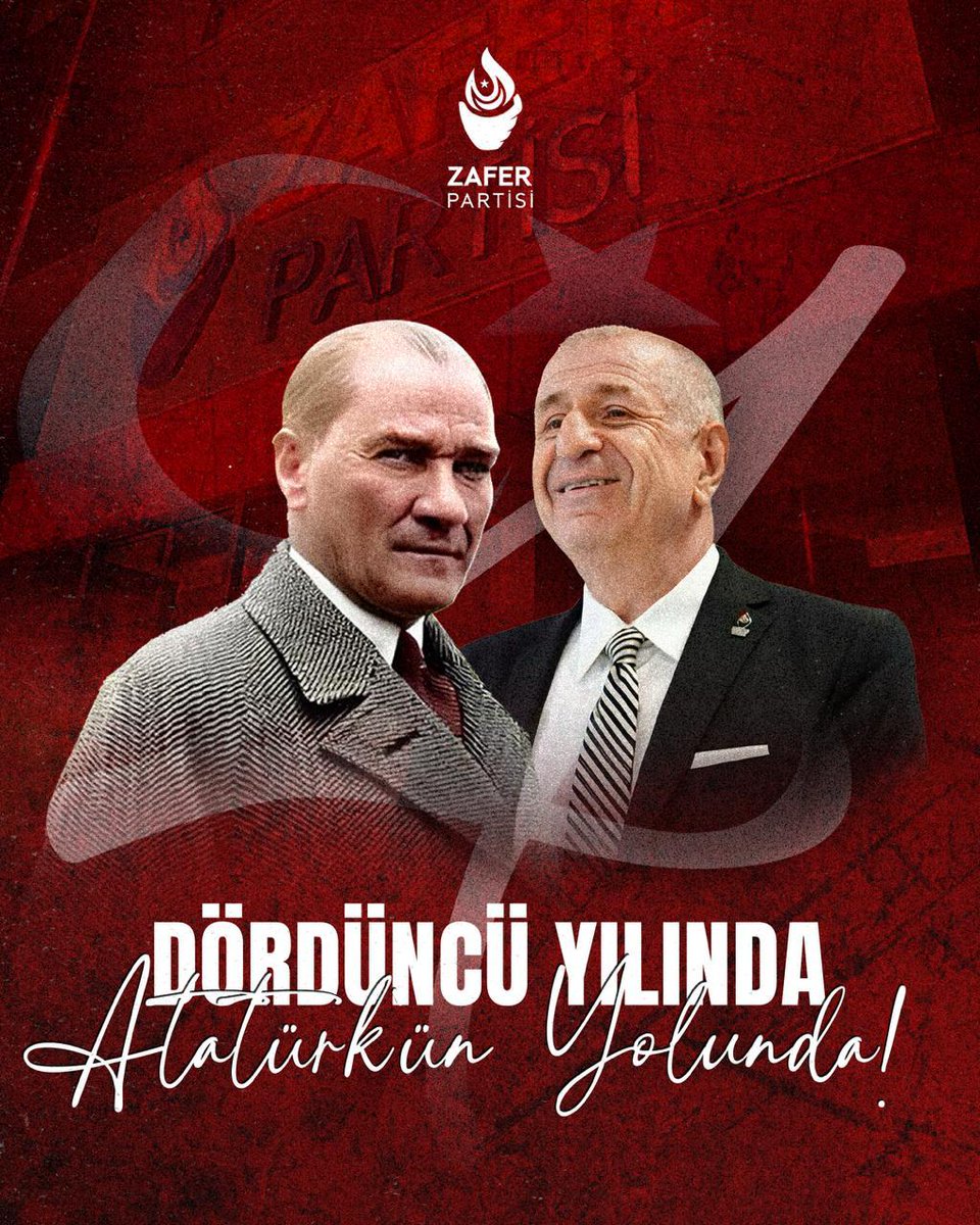 Dört yıl önce Türk milletinin iradesiyle çıktığımız bu kutlu yolculukta, bugün aynı inanç ve kararlılıkla yürümeye devam ediyoruz.
#DördüncüYılındaAtatürkünYolunda