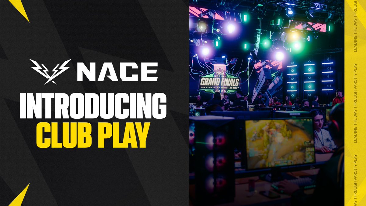 Introducing Club Play: A '25-26 Pilot Program ⚡️

Link to full release below ⬇️