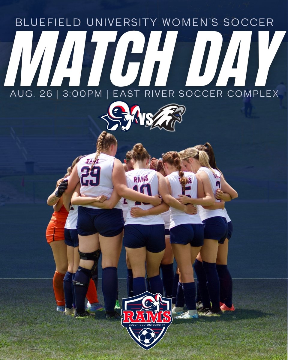 ⚽️WSOC | Gameday  

🆚 Alice Lloyd
⏰ 3:00 p.m.
📍 Bluefield, WV (East River Sports Complex)

📊 tinyurl.com/2md26mhc
📺 tinyurl.com/yy6yfcjn
