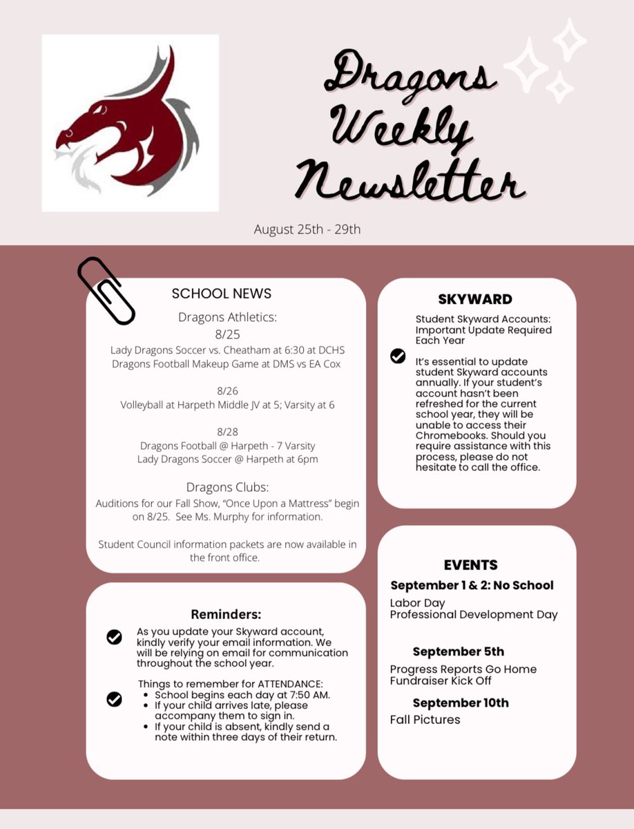 DicksonMiddleSchool (@dmsdragons) on Twitter photo 