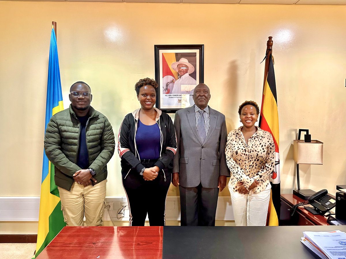 Our team is in Kigali ahead of #AfricaCreativeEconomyLens with <a href="/africaincolors/">Africa in Colors</a>.
We met H.E. Maj. Gen (Rtd) Robert Rusoke, Uganda’s High Commissioner to Rwanda, for a rich discussion on the creative economy as a driver of development &amp; youth empowerment.
He’ll join us at #ACEL2025