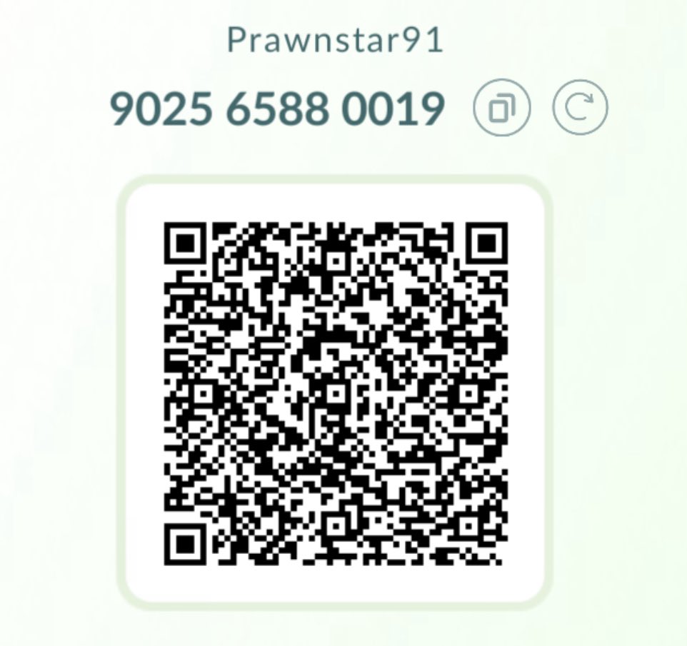 Prawn_Star69's tweet photo. With the news of upcoming level rework; you know the drill! 902565880019 💃🏻#easyXP #pokemonworldwide  #pokemon #pokemongo #pokemontrainer #pokemongotrainercode #pokemongocode #trainercode #PokemonGOfriends #pokemonuk #uktrainer #PokemonGOApp https://t.co/4fbUReX2MS