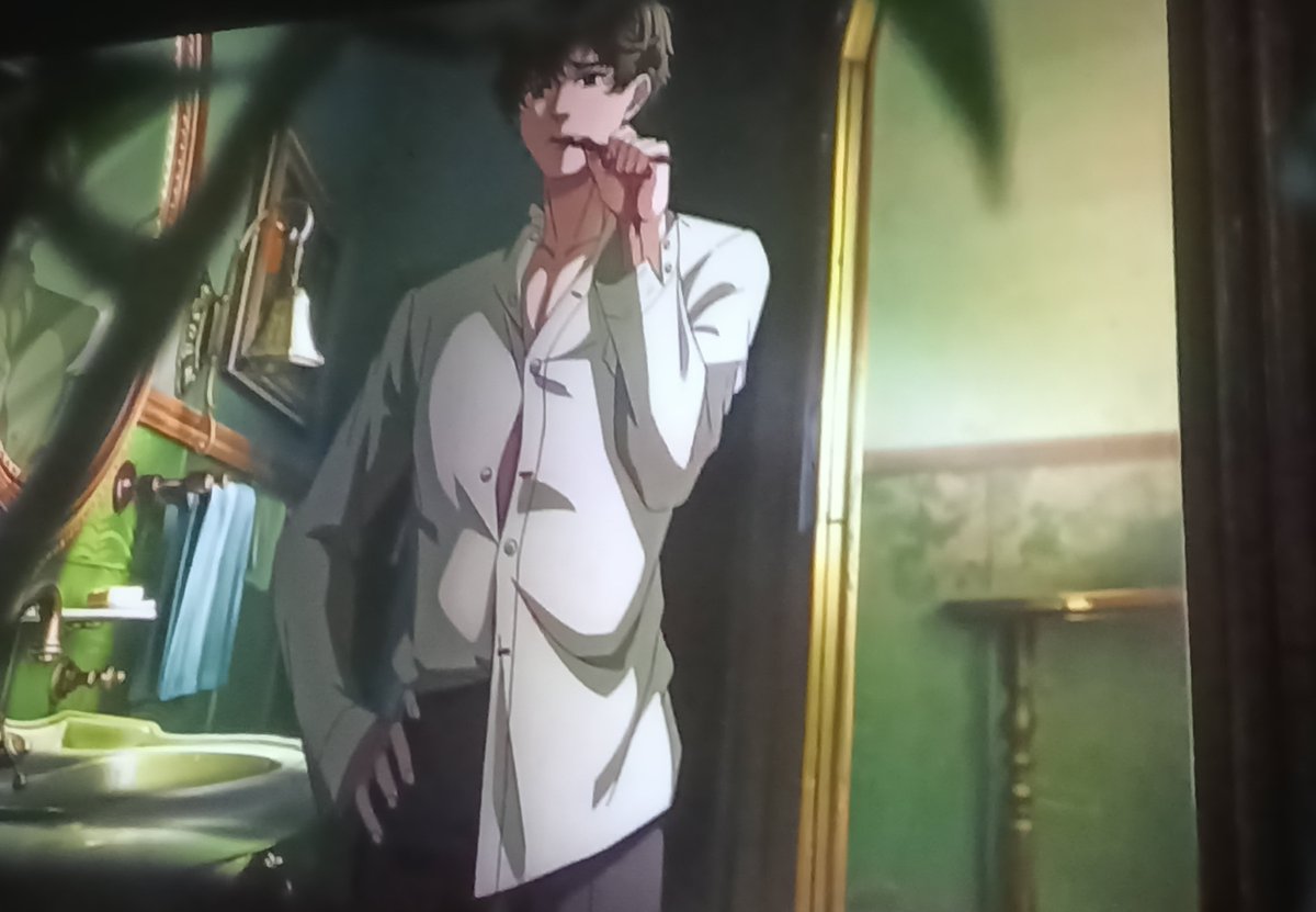 ricardokja's tweet image. After 8th episode, finally a glance of  "Lord of the Bathroom" in the toilet 🙂‍↕️☝

#pleasegetthereference  #lotm