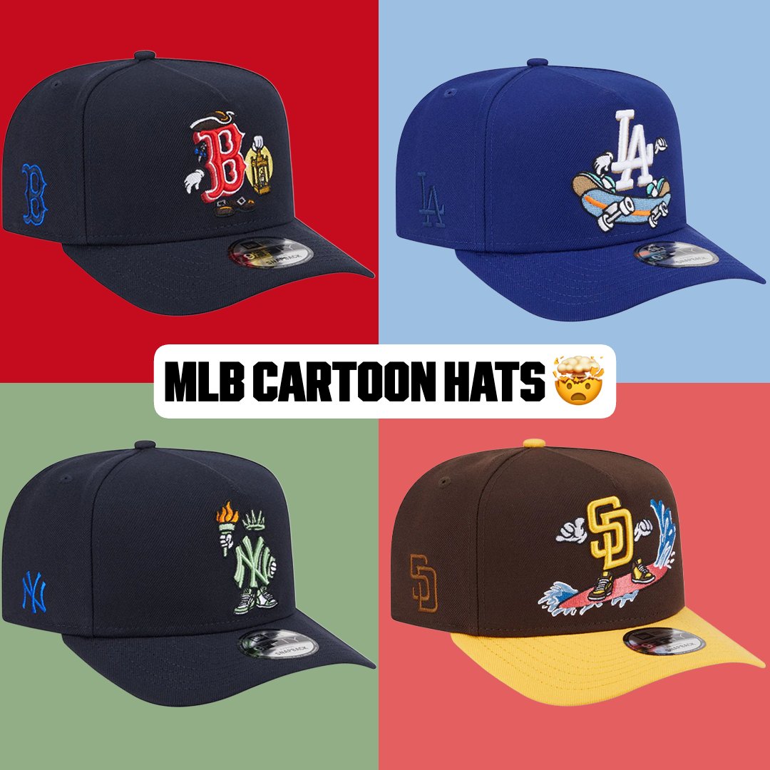 The cartoon hats are REAL 😮

Is this the best hat collection of the year?!
