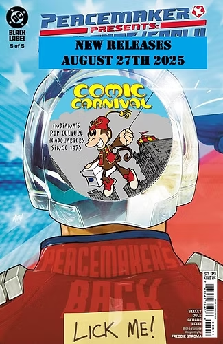 Give Peacemaker a chance!  And more new comics:

comiccarnival.com/weekly-releases