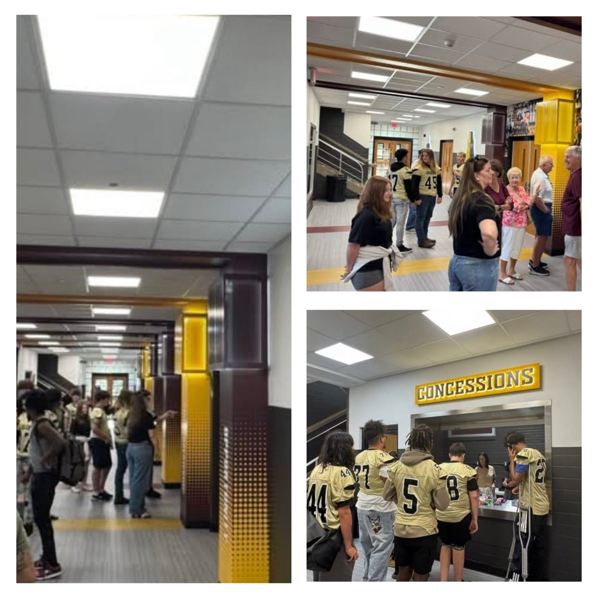✨Big reveal at East Alton Wood River High School District 14✨The school showed off the newly remodeled gym lobby and floor last week, and the community is loving the fresh updates. Always great to see the excitement these improvements bring! 🙌🏼 #partners4life