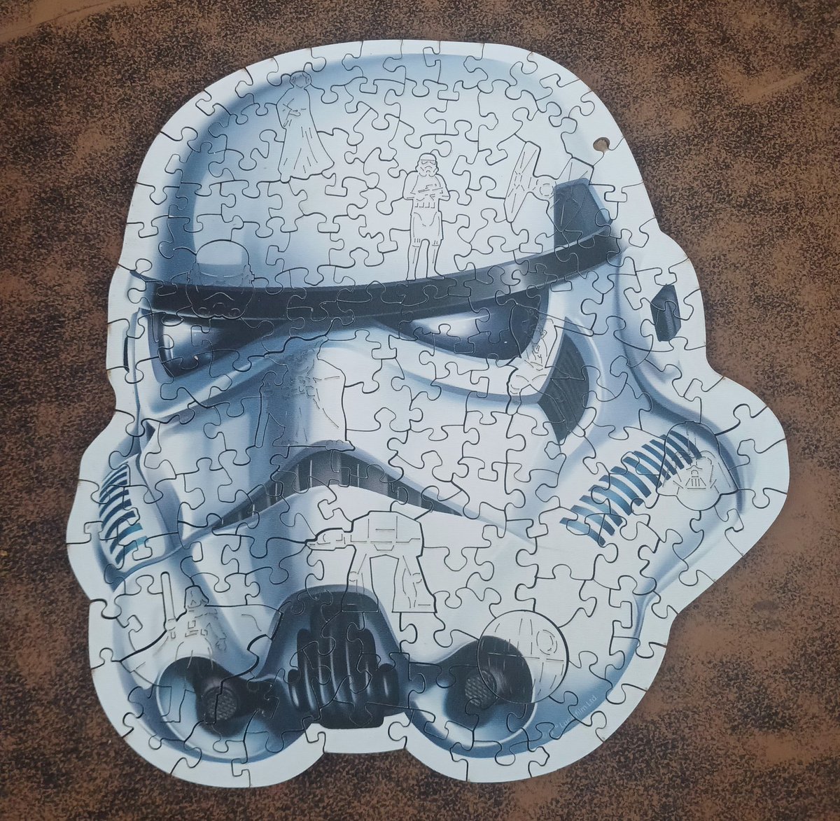 160 parçalı Star Wars puzzle'ım💗