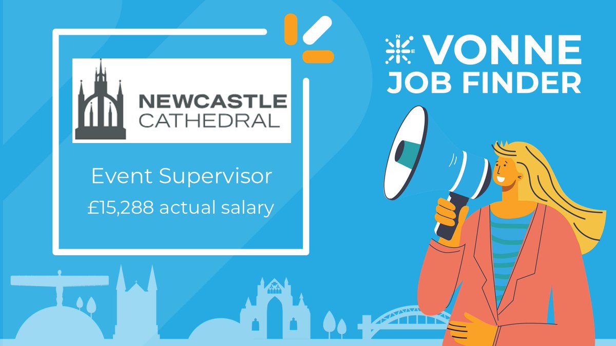 NE Charity Jobs (@vonnejobs) on Twitter photo Event Supervisor, <a href="/nclcathedral/">Newcastle Cathedral</a> , £15K actual salary
vonne.org.uk/vonne-jobs-det…
#CharityJobs #NorthEastJobs #NewcastleJobs Event Supervisor, <a href="/nclcathedral/">Newcastle Cathedral</a> , £15K actual salary
vonne.org.uk/vonne-jobs-det…
#CharityJobs #NorthEastJobs #NewcastleJobs