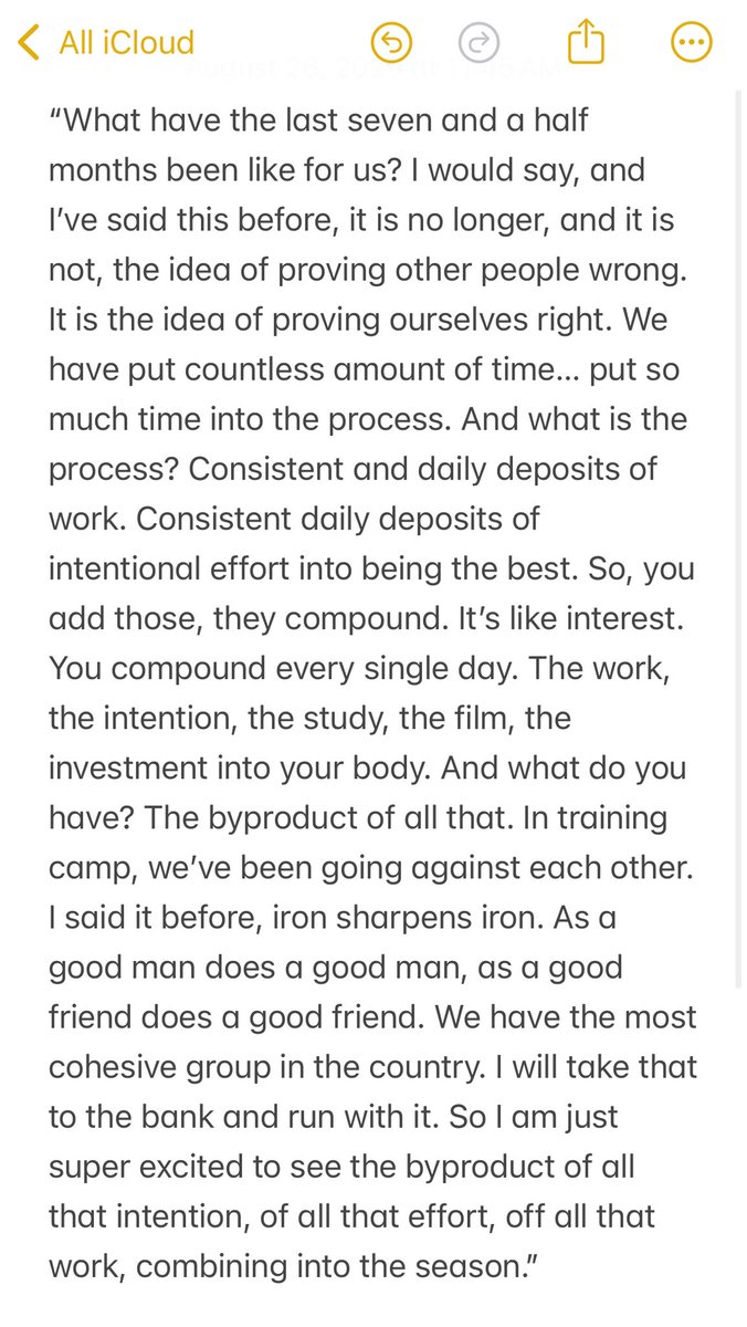 Penn State center Nick Dawkins was asked what the last seven months since the Orange Bowl loss to Notre Dame have been like.

You’re gonna want to read this.