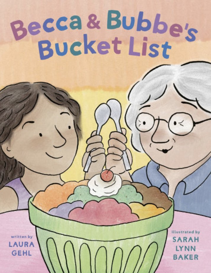 AuthorLauraGehl's tweet photo. Bucket List Item: Write a picture book that has an ice cream sundae on the cover ✅  
I'm SO EXCITED to share the cover for the book that Sarah Lynn Baker and I have created. It is a story of summer fun, of grandma love, of  being brave, plus ice cream! Available for pre-order! https://t.co/m10GI7iJJx