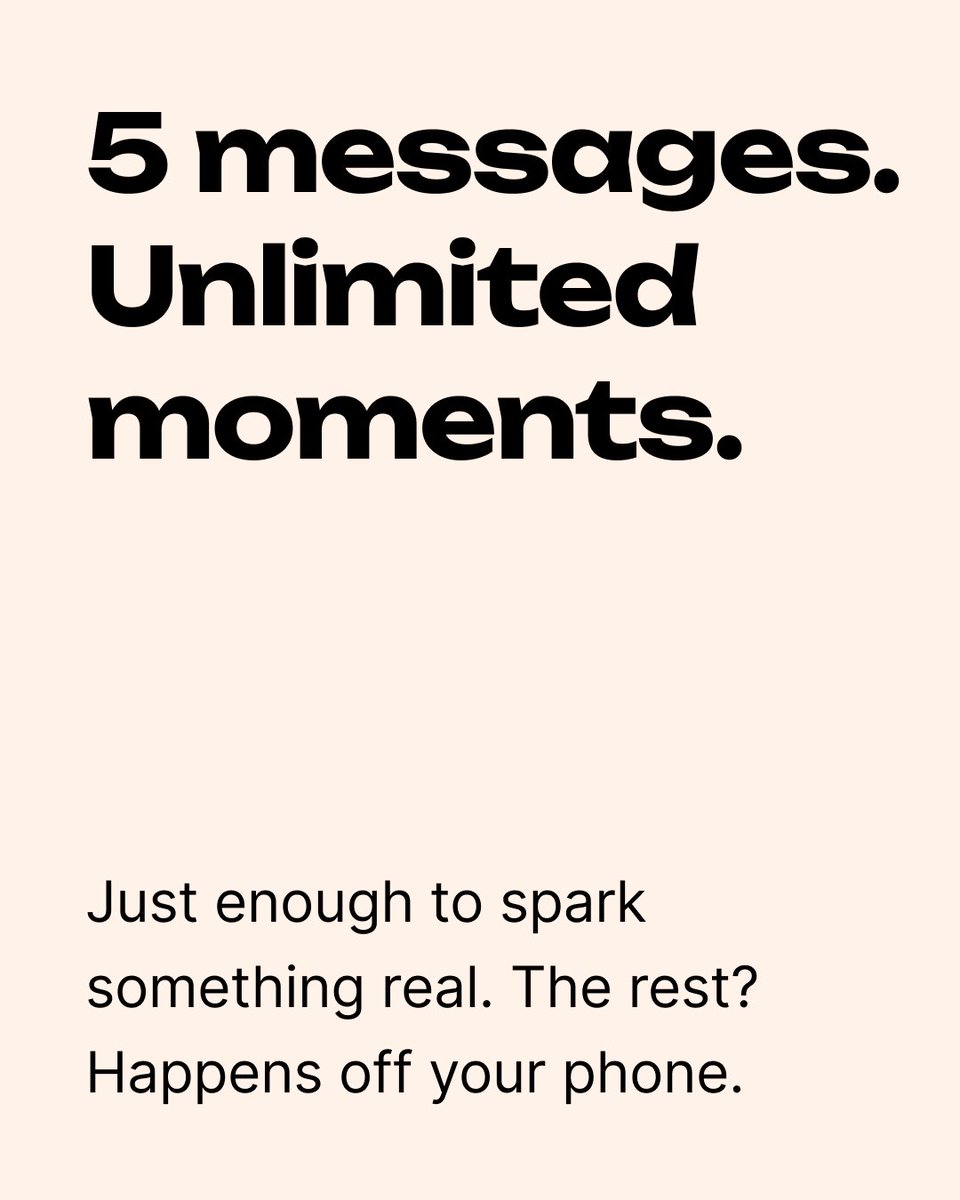 getvivie's tweet photo. ✨ No endless inbox. No ghosting games. On Vivie, you get 5 meaningful messages each, enough to spark something real. And unlimited Moments to create, join, and live. 💫
Because connection happens in action, not in chat bubbles.

#MadeForRealConnections https://t.co/WTcqc3zAsO
