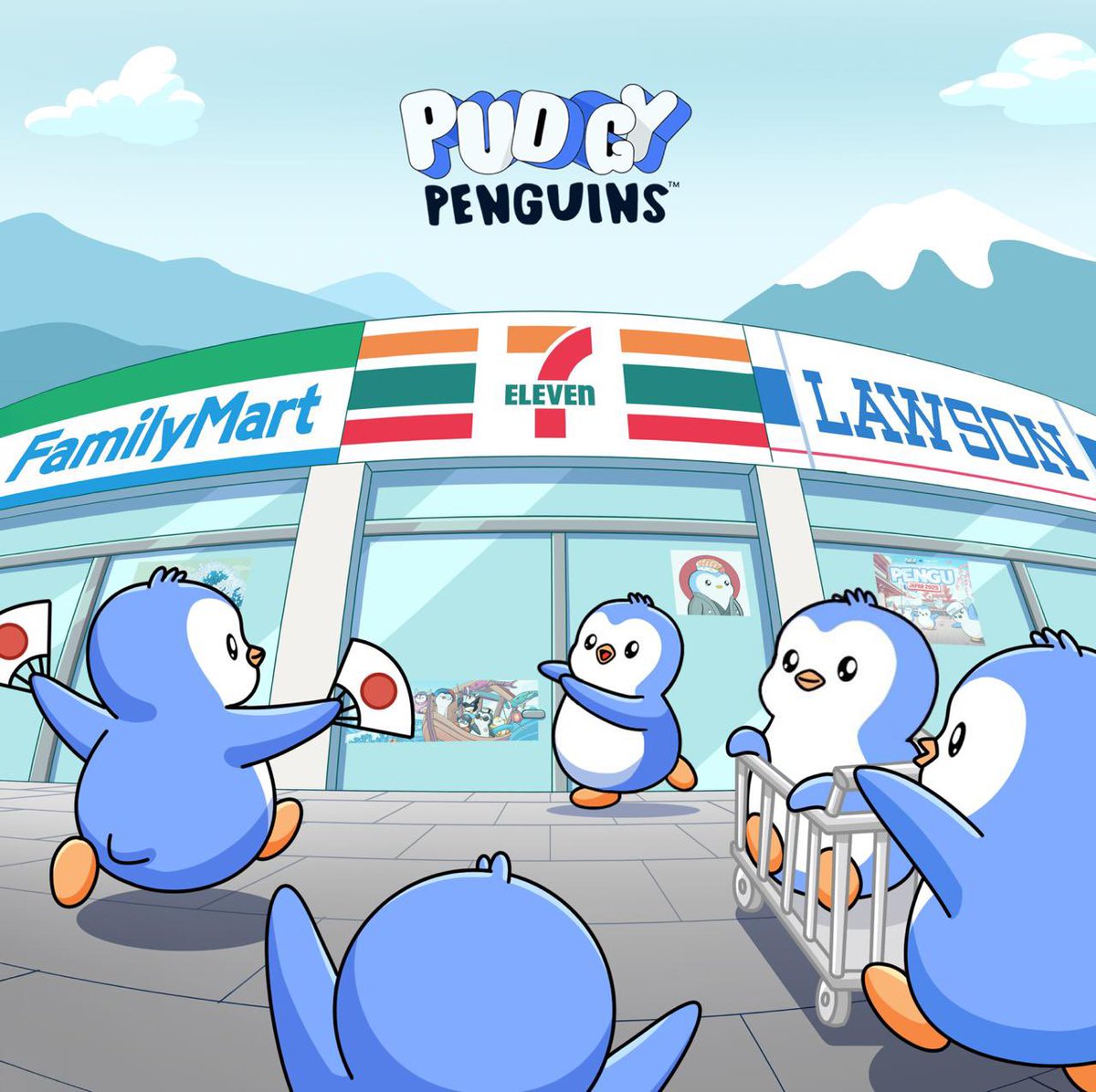 FoxyPenguin (@foxypenguinape) on Twitter photo Japan this week, <a href="/pudgypenguins/">Pudgy Penguins</a> have been absolutely crushing it
🐧 Best side event at <a href="/WebX_Asia/">WebX 2025 (Aug 25-26)</a>
🐧 9 billboards across Tokyo
🐧 Now rolling out in major convenience stores in Japan Japan this week, <a href="/pudgypenguins/">Pudgy Penguins</a> have been absolutely crushing it
🐧 Best side event at <a href="/WebX_Asia/">WebX 2025 (Aug 25-26)</a>
🐧 9 billboards across Tokyo
🐧 Now rolling out in major convenience stores in Japan