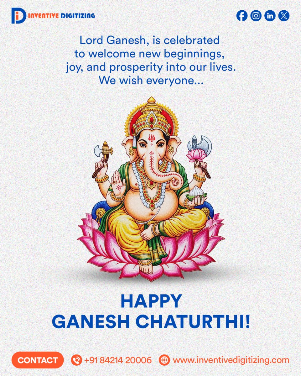 ✨ Happy Ganesh Chaturthi everyone! ✨
