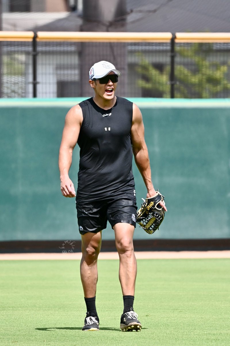 やなぎたゆうきくんは元気です☺︎ 2025.8.26 #柳田悠岐 選手