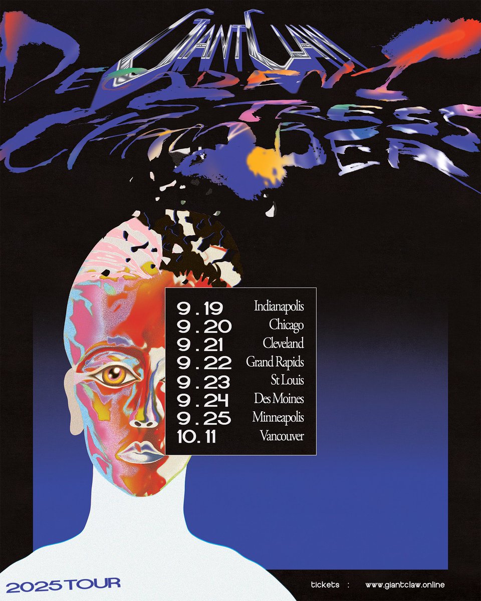 Giant Claw 2025 tour
tickets and full lineups on my new website giantclaw dot online
