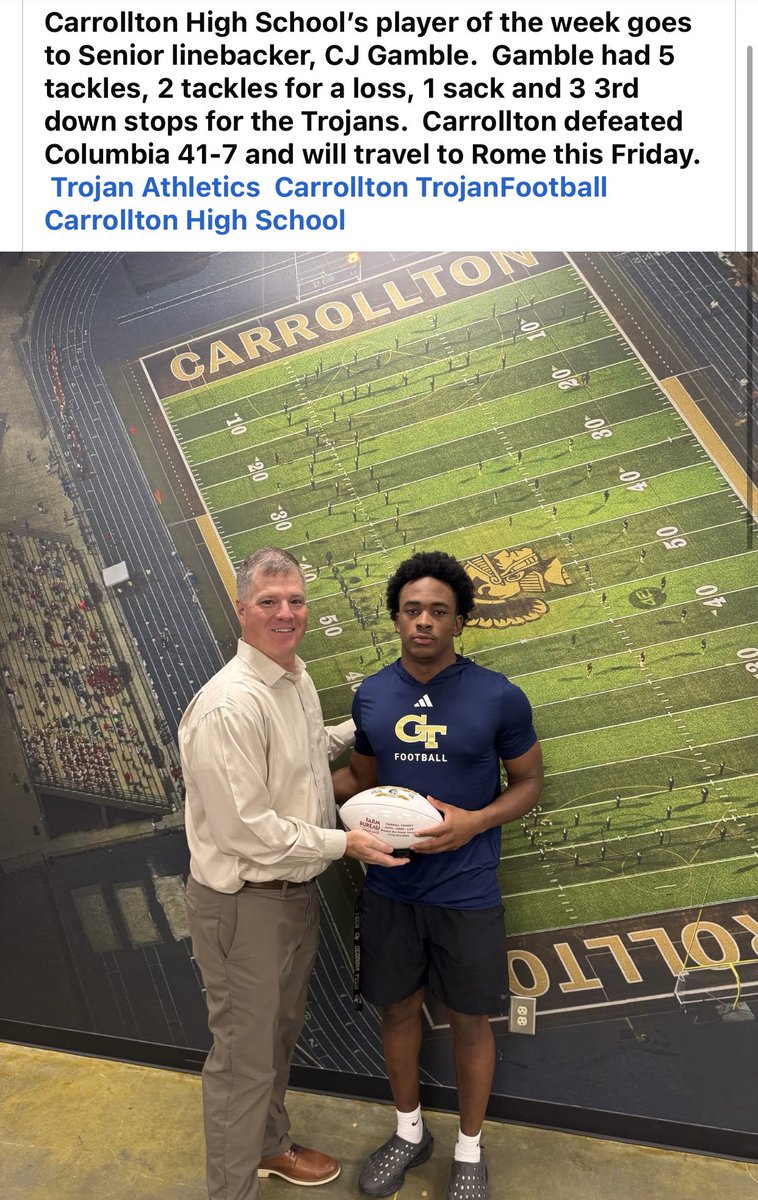 cjgamble___'s tweet image. Psalms 144:1
#Destroy🦈 #nina #TrojanNation