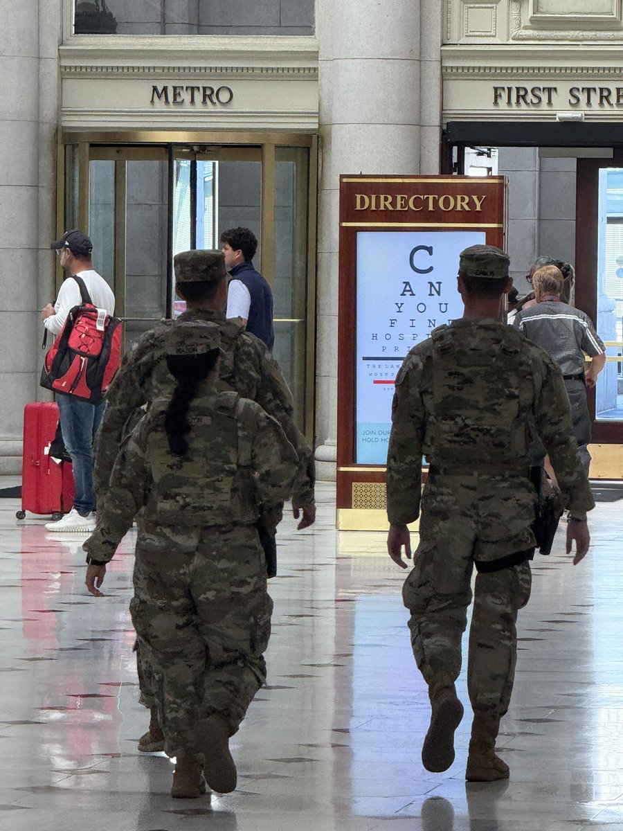 I just learned that the national guard was seen picking up trash on White House grounds. 

Why are we spending $1 million a day for them to pick up trash? For one week of DC guard deployment, we could solve homelessness for 150 ppl for a year.