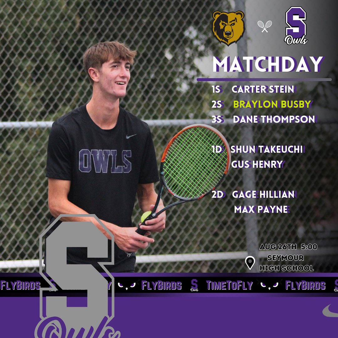 birdstennis's tweet photo. MATCHDAY! Shelbyville comes to town to take on the birds. Match at 5 at HOME! #flybirds https://t.co/La5wvxUVfb