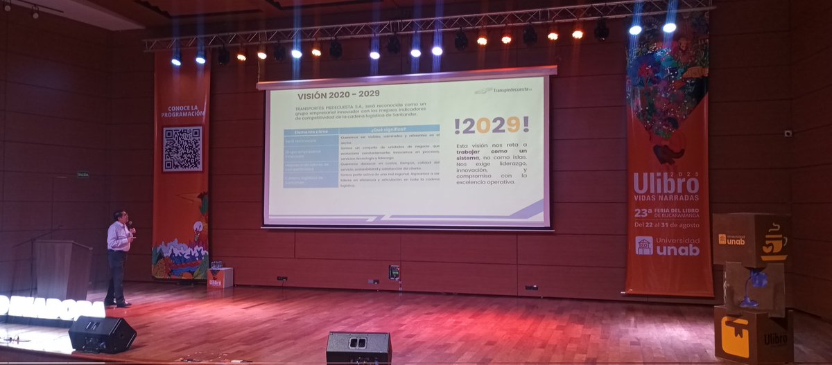 📌Participamos del III Foro de Movilidad en el marco de Ulibro, organizada por <a href="/unab_online/">Universidad UNAB</a>, un espacio clave para conocer factores fundamentales en la Intermodalidad de transportes para la región y casos de éxito, como el de #Transpiedecuesta, gracias a su propuesta innovadora.