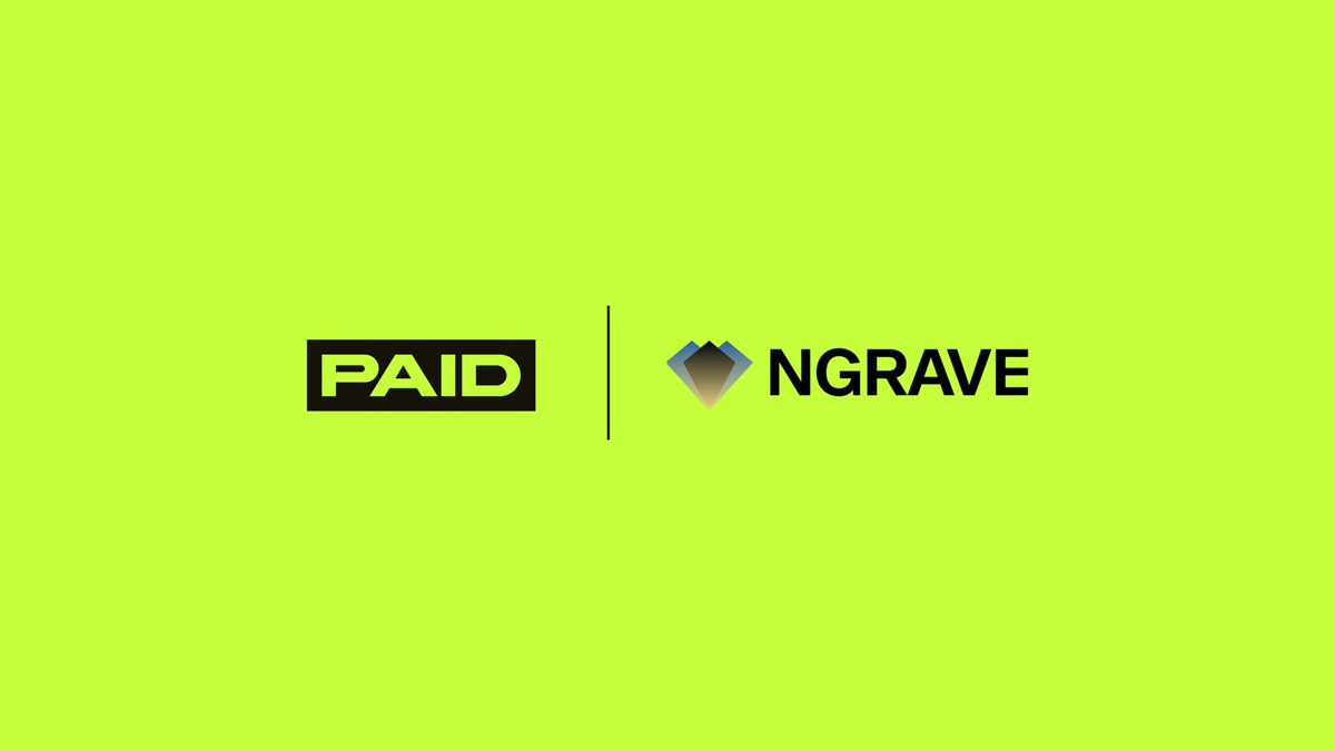 📢 Partnership Announcement

We’re excited to announce our new partnership with <a href="/ngrave_official/">NGRAVE</a> - the world’s most secure self-custody wallet.

NGRAVE is now the wallet of choice for the PAID community, and as part of this collaboration we’re rolling out exclusive initiatives